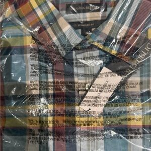 Banana Republic Colorful Plaid Men's Shirt